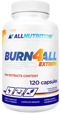 Allnutrition Burn4all Extreme spalacz tłuszczu 120 kapsułek