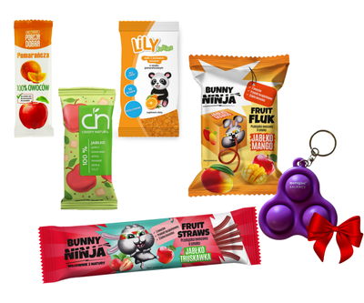Back to School z Fit Przekąskami – Zestaw Zdrowych Słodyczy 5 sztuk + GRATIS!
