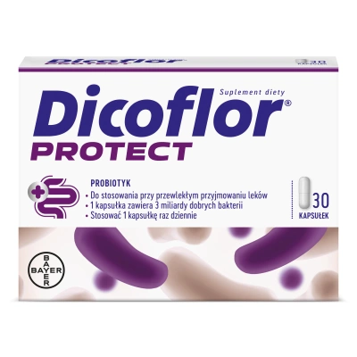 Dicoflor Protect PROBIOTYK flora bakteryjna 30 kapsułek