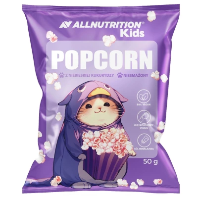 Allnutrition popcorn z niebieskiej kukurydzy BEZ SZTUCZNYCH DODATKÓW 50 g