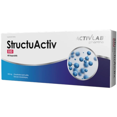 ActivLab StructuActiv 500 mg ZWYRODNIENIA stawy kości 60 kapsułek