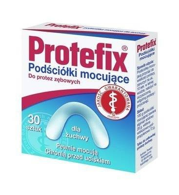 Protefix Podściółki mocujące dla żuchwy 30 szt.