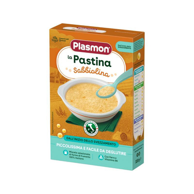 PLASMON Pierwszy makaron dla dzieci Sabbiolina 320 g