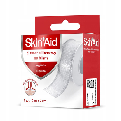 Skin Aid Plaster na blizny silikonowy 2 m x 2 cm