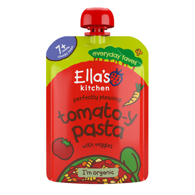 Ella's Kitchen BIO obiadek makaron pomidorowy z warzywami 130 g