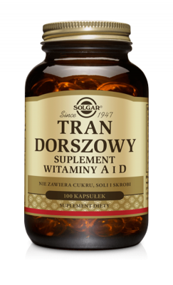 Solgar Tran Dorszowy 100 kapsułek