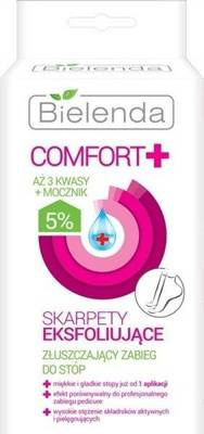 Bielenda comfort skarpety eksfoliujące złuszczający zabieg do stóp 1 para