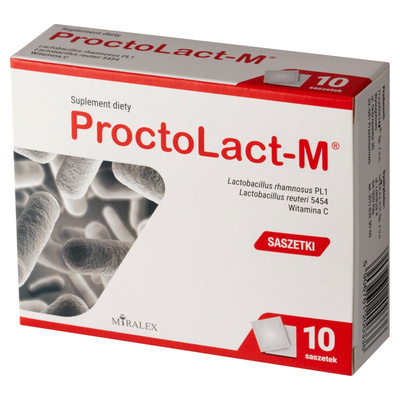 ProctoLact-M Suplement diety doustny probiotyk proktologiczny 10 saszetek