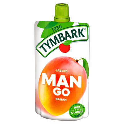 Tymbark Mus 100 % z owoców mango jabłko banan 120 g