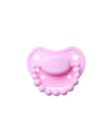 LUU Kids Smoczek pozycjonujący Pink A Boo 3 - 6 miesięcy 1 sztuka