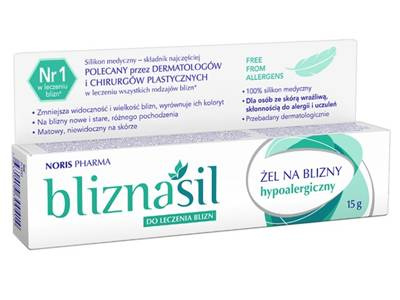 BLIZNASIL Żel na blizny Hypoalergiczny 15g