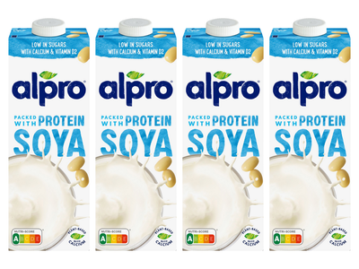 Alpro Napój sojowy oryginalny ZESTAW 4 x 1 L