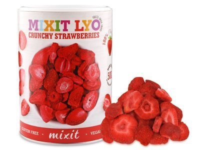 MIXIT chrupiąca truskawka 50g Zdrowe przekąski