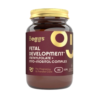 Beggs Methylfolate + myo-inositol COMPLEX planowanie ciąży kwas foliowy 30 kapsułek