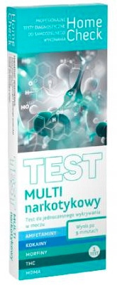 Home Check MilaPharm multi test narkotykowy 1szt.