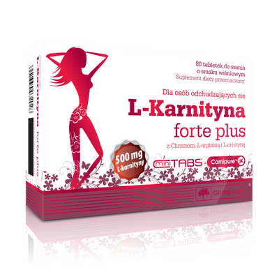 Olimp L-Karnityna Forte Plus o smaku wiśniowym 80tab
