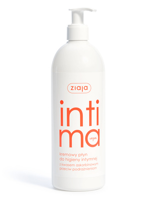 Ziaja kremowy płyn do higieny intymnej z kwasem askorbinowym 500 ml