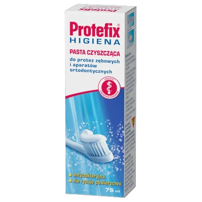 Protefix Higiena pasta czyszcząca do protez i aparatów ortodontycznych 75 ml