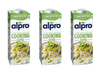 Alpro Kulinarne sojowe WEGE ŚMIETANA duże opakowanie ZESTAW 3 x 1L