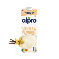 Alpro Napój sojowy o smaku waniliowym ZESTAW 4 x 1 L