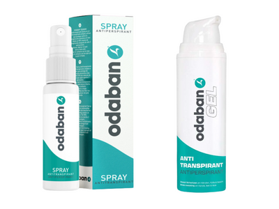 ODABAN na nadmierną potliwość spray i żel skuteczny ZESTAW 2 sztuk