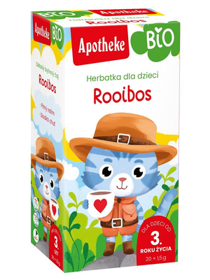 Apotheke herbatka dla dzieci rooibos 20 saszetek