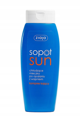Ziaja chłodzące mleczko po opalaniu z wapniem sopot sun 200 ml
