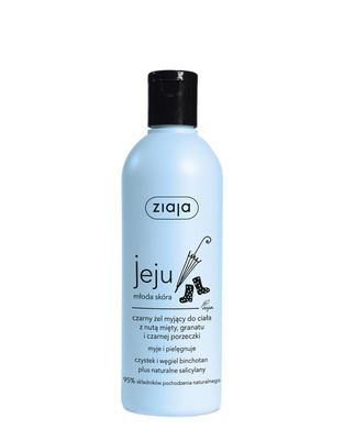 ZIAJA JEJU MŁODA SKÓRA Czarne mydło 300ml