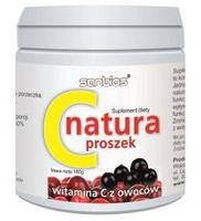 SANBIOS C Natura Naturalna witamina C w proszku 180 g