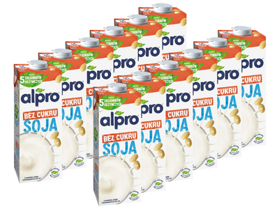 Alpro Napój sojowy niesłodzony 12x1L