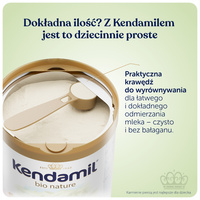 Kendamil Nature 1 HMO+ mleko organiczne bez oleju rybiego ZESTAW 3 x 800 g