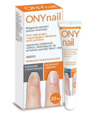 ONYnail Krem regenerujący i wspomagający paznokcie 20 ml