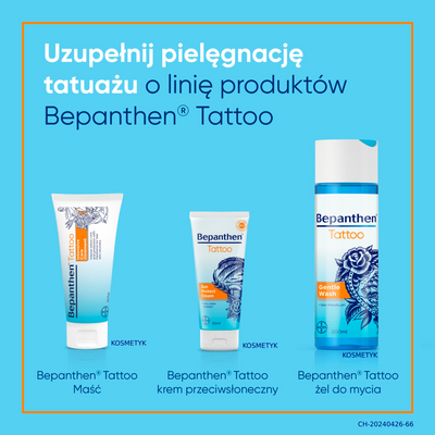 Bepanthen Tattoo Krem przeciwsłoneczny SPF 50+ 50 ml