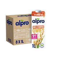 Alpro Napój owsiany niesłodzony 8x1L