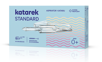Katarek Standard aspirator do nosa od urodzenia 1 sztuka