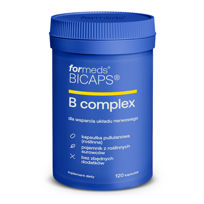 Formeds Bicaps B Complex kompleks witamin B 120 kapsułek