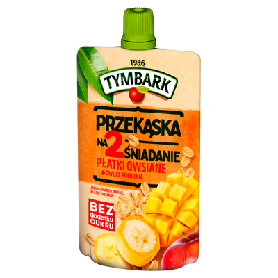  Tymbark Przekąska na 2 śniadanie różne smaki ZESTAW 4 x 100 g