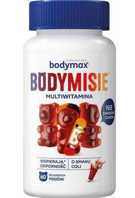 Bodymax Bodymisie żelki o smaku coli 60 sztuk