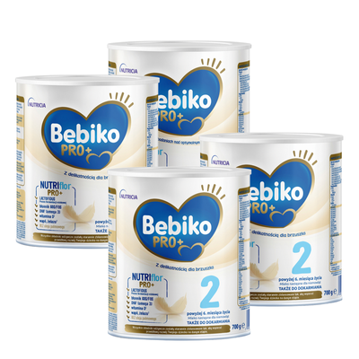 Bebiko Pro+ 2 Mleko następne ZESTAW 4x700g