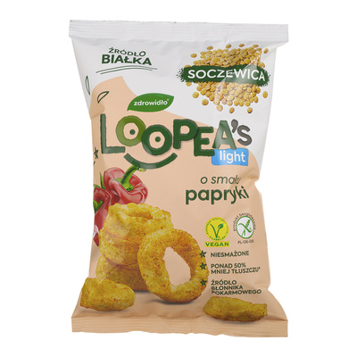 Loopea's zdrowe chipsy FIT RÓŻNE SMAKI zestaw 4 sztuki