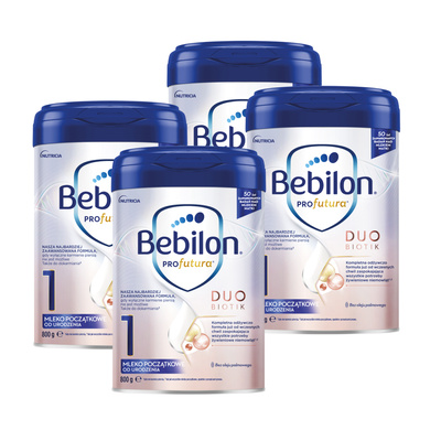 Bebilon profutura DUO BIOTIK 1 ZESTAW 4x800g