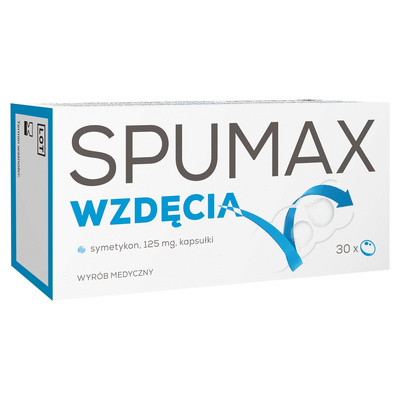 Spumax wzdęcia symetykon 30 kapsułek