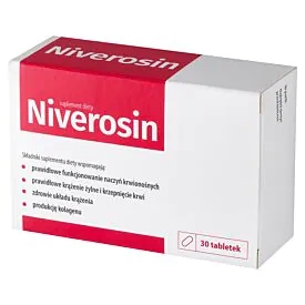 Niverosin suplement diety 30 tabletek USZKODZONY KARTONIK