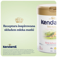 Kendamil Nature 1 HMO+ mleko organiczne bez oleju rybiego 800 g