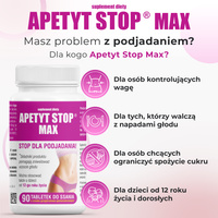 Apetyt Stop MAX ODCHUDZANIE 90 tabletek do ssania