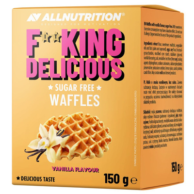 Fitking Delicious waniliowe wafle GOFRY FIT BEZ CUKRU 150 g