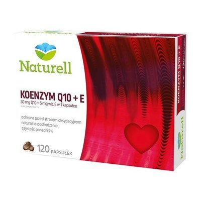 Naturell Koenzym Q10 + E 120kap