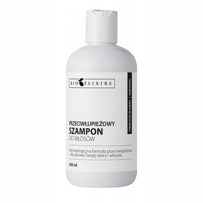 Bioelixire Szampon Przeciwłupieżowy łagodzący 300 ml