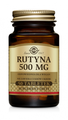 SOLGAR Rutyna 500 mg 50tab