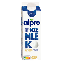 Alpro Psst! To nie mlek Napój owsiany 3,5 % ZESTAW 4 x 1 L